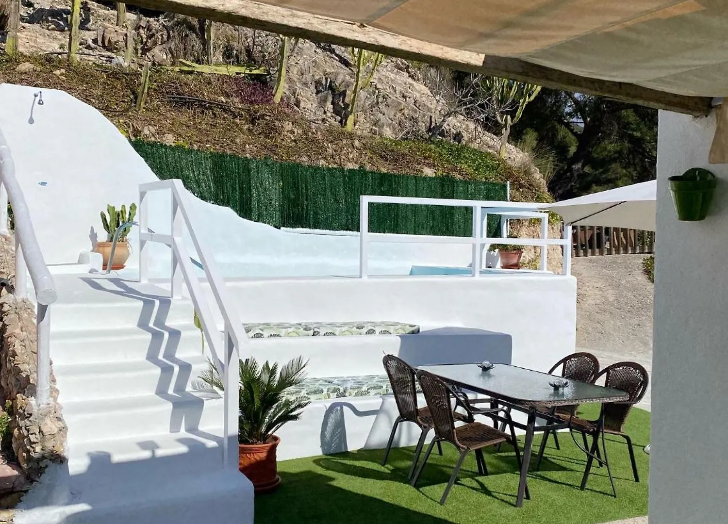 Villa Jardin Piscina Climatizada Frigiliana Spanyolország